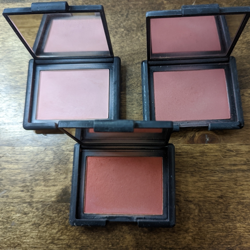 Nars Blush Lot in Impassioned, Dolce Vita, & Liberte